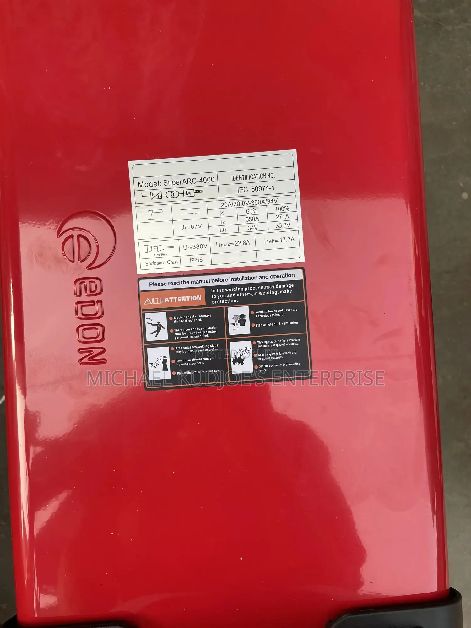 Edon Inverter Superarc 4000 3phase
