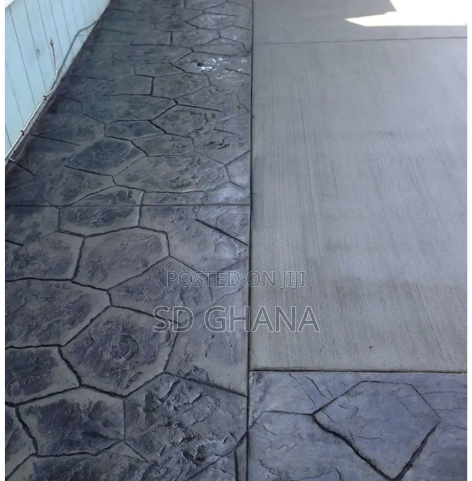 S D Concrete Floor Stamp Ghana