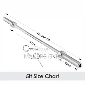 Olympic Weight Bar 5ft (Heavyweight)