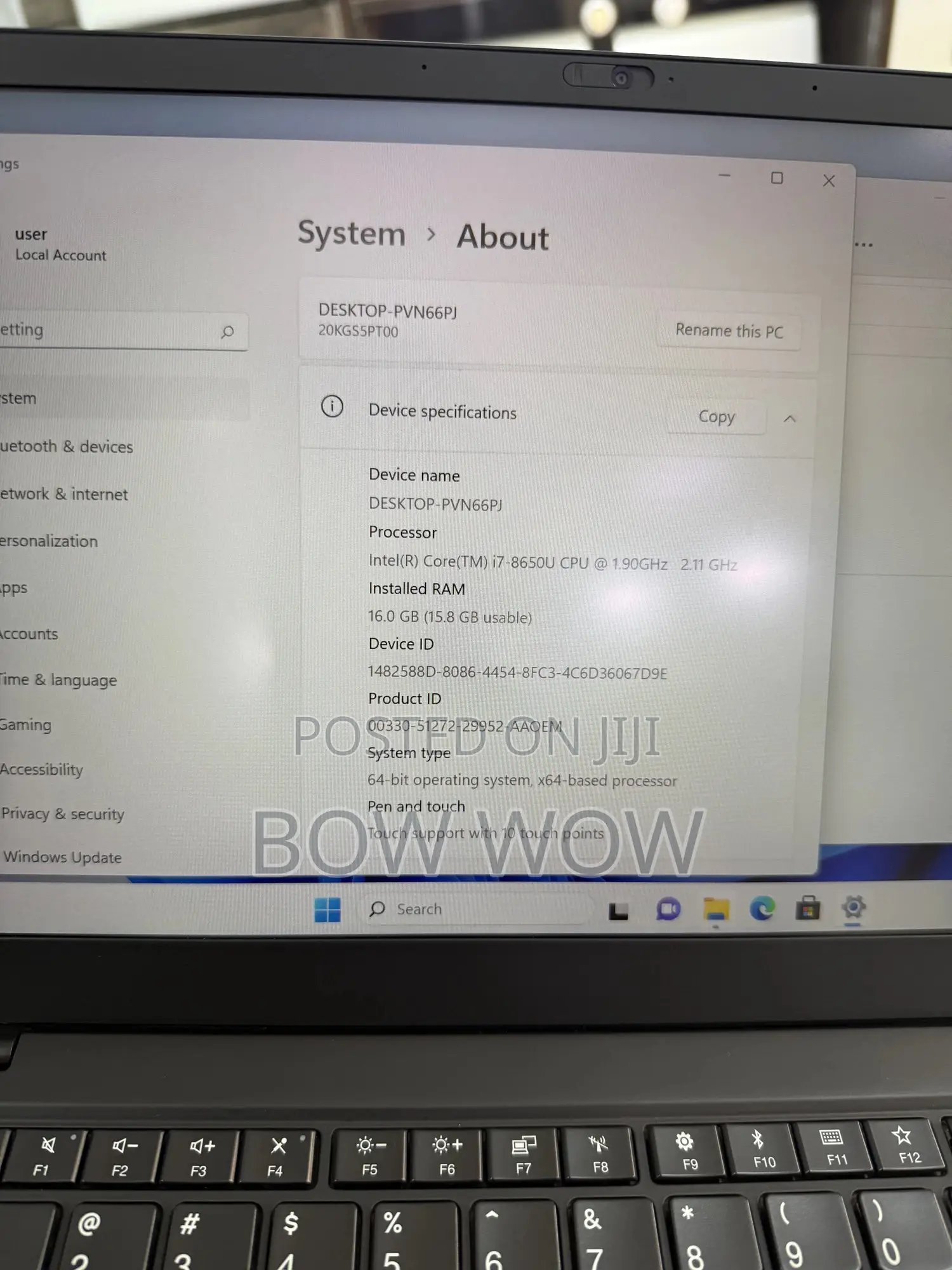 Laptop Lenovo ThinkPad X1 Carbon 16GB Intel Core i7 SSD 512GB