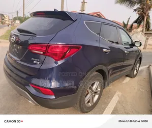 Hyundai Santa Fe SE AWD 2017 Blue