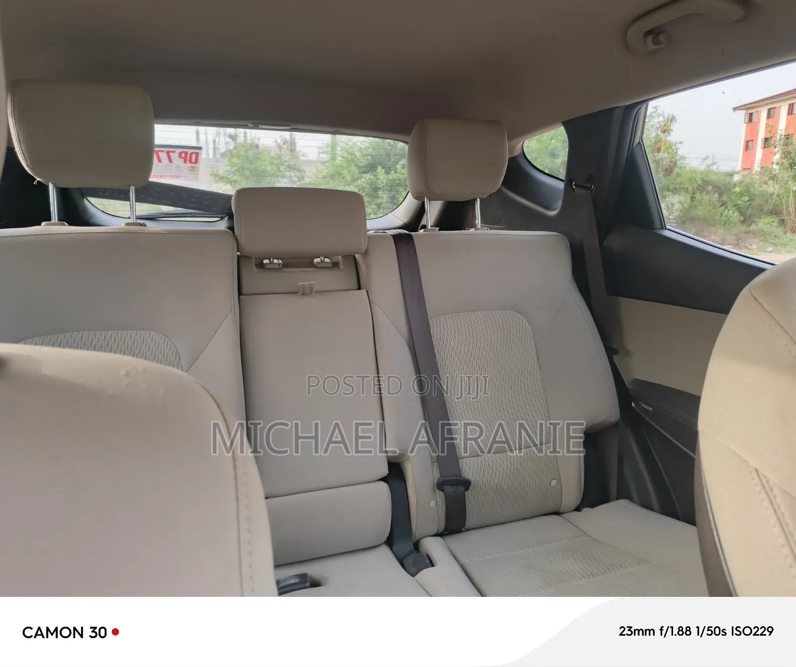 Hyundai Santa Fe SE AWD 2017 Blue
