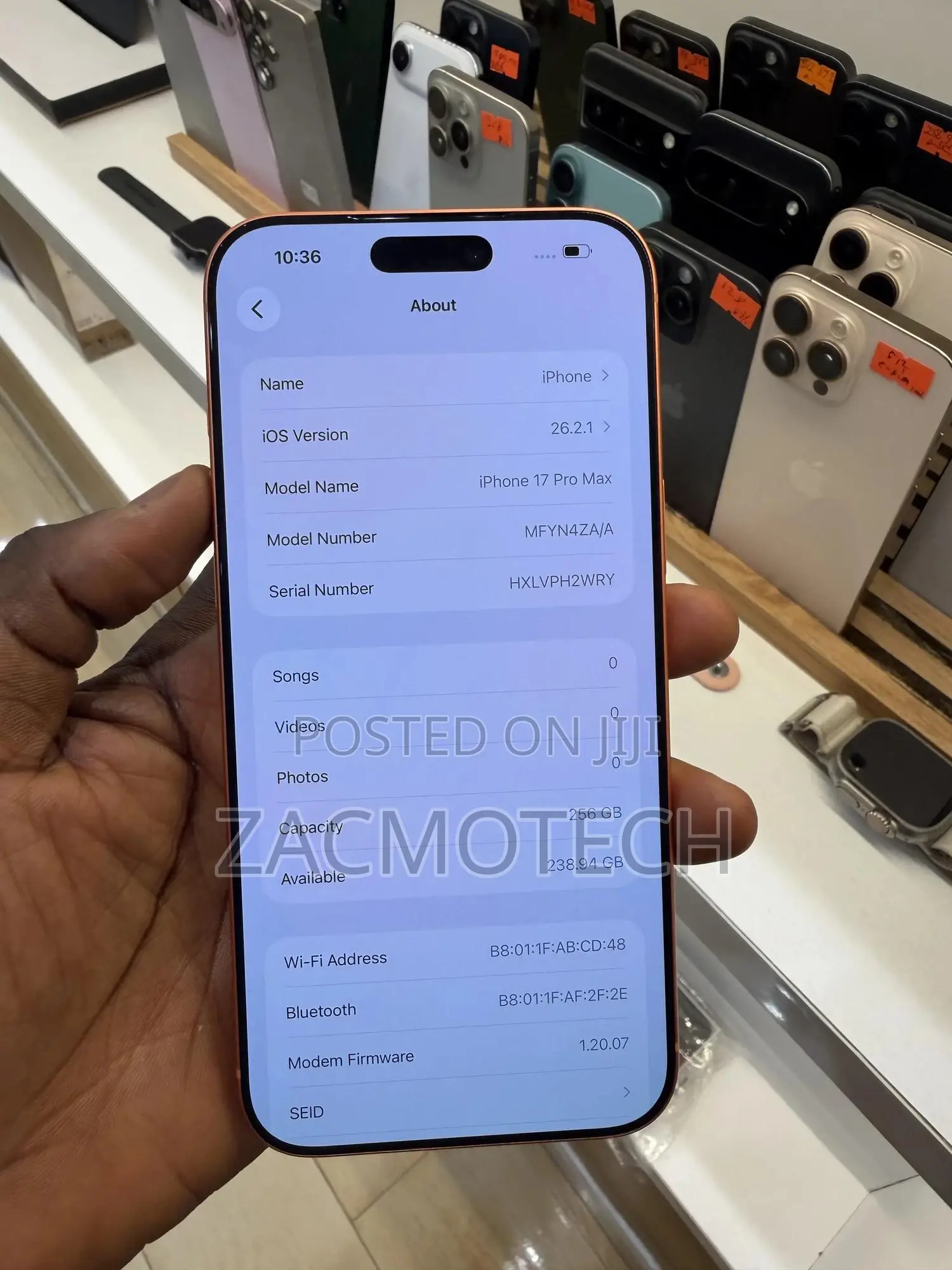 Apple iPhone 17 Pro Max 256 GB Orange