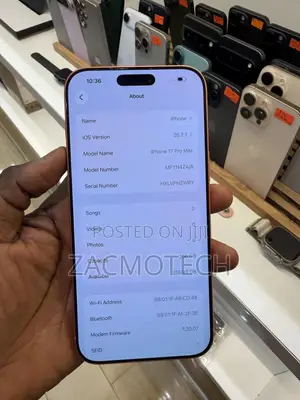 Apple iPhone 17 Pro Max 256 GB Orange
