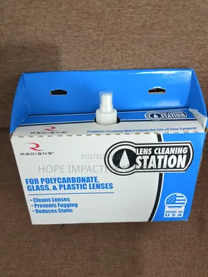 Lens Cleaning Station.