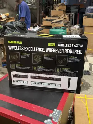 A Shure Slx-d 4in1 Digital Wireless Microphone System