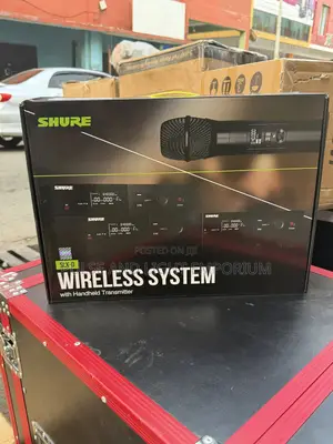 A Shure Slx-d 4in1 Digital Wireless Microphone System