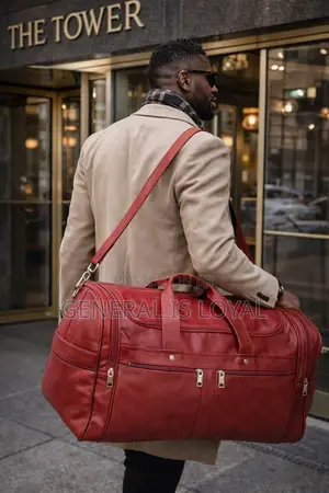 Strong Genuinely Duffel Leather Bag
