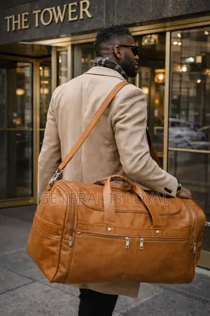 Strong Genuinely Duffel Leather Bag
