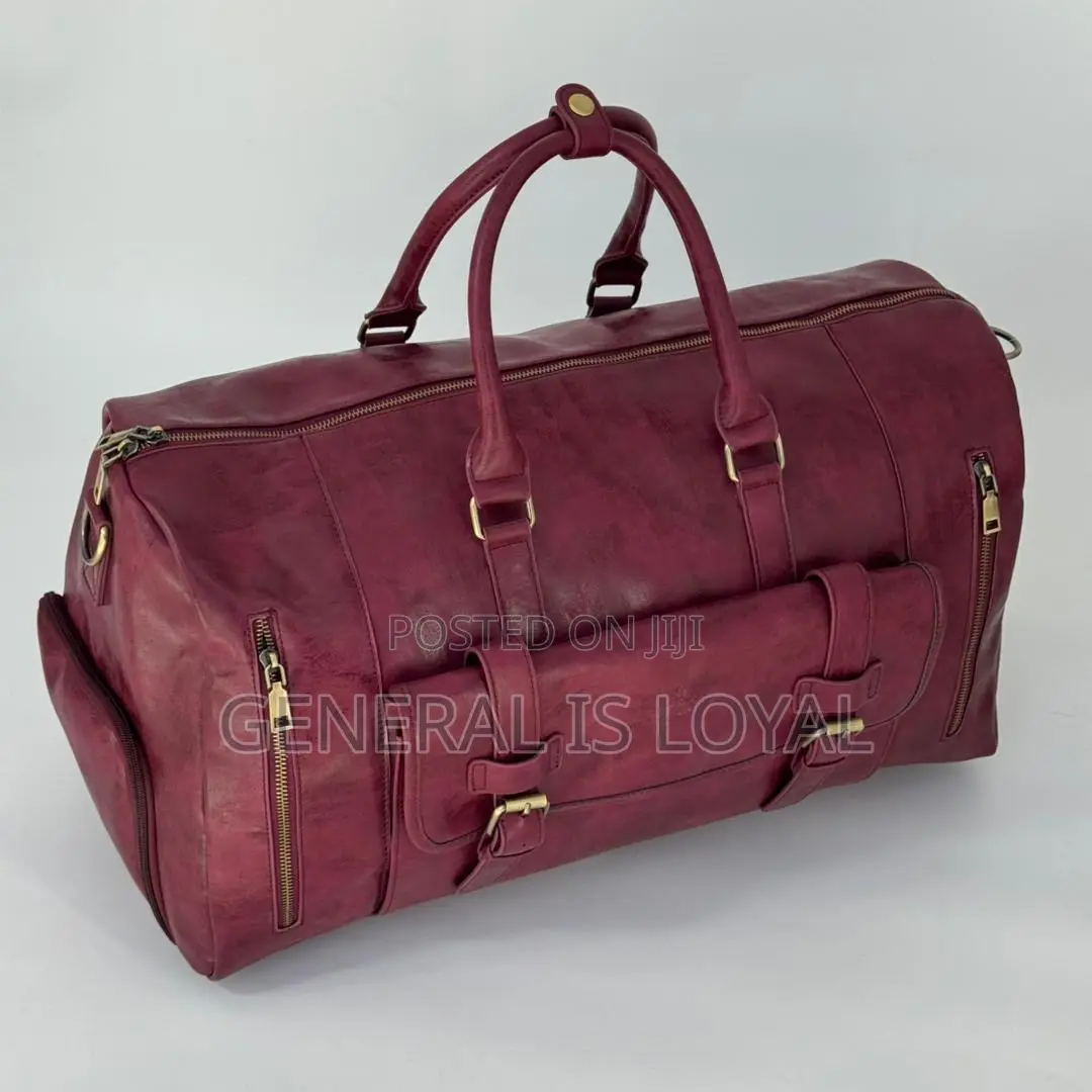 Strong Genuinely Duffel Leather Bag