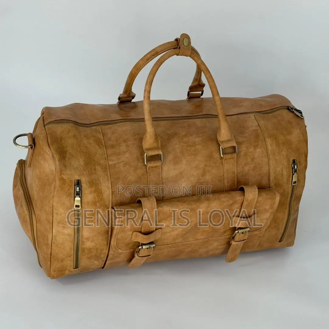 Strong Genuinely Duffel Leather Bag