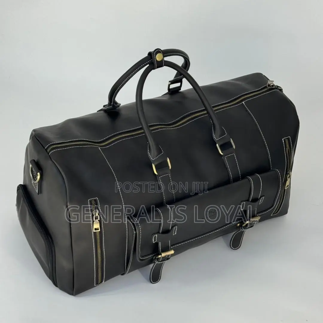 Strong Genuinely Duffel Leather Bag
