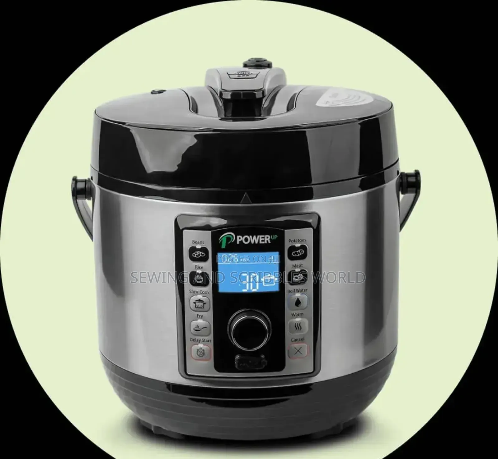 Up Energy 5.5 Smart Electric Pressure Cooker With 5 Years Warranty!
