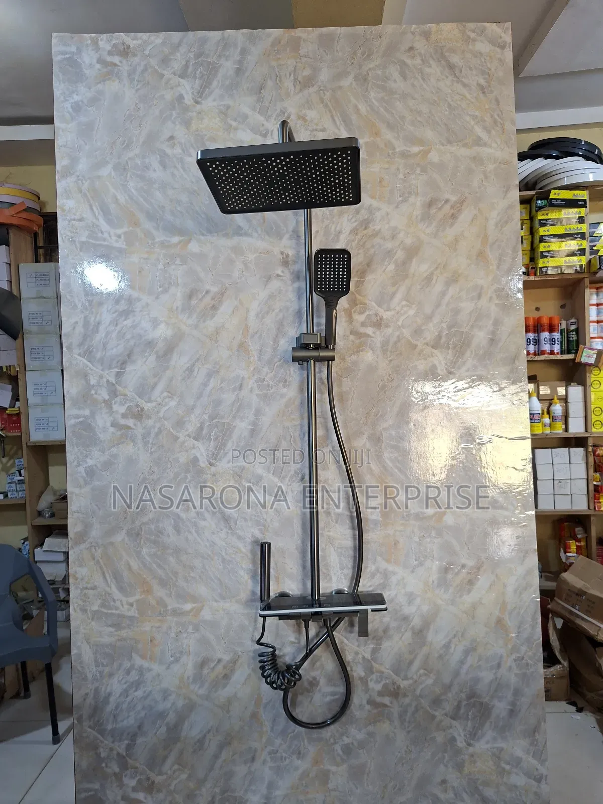 4 in 1 Piano Style Shower System With Thermostat (Cgh04)