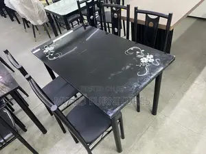 Dining Sets 4 Seater Glass Dining Table With Chairs