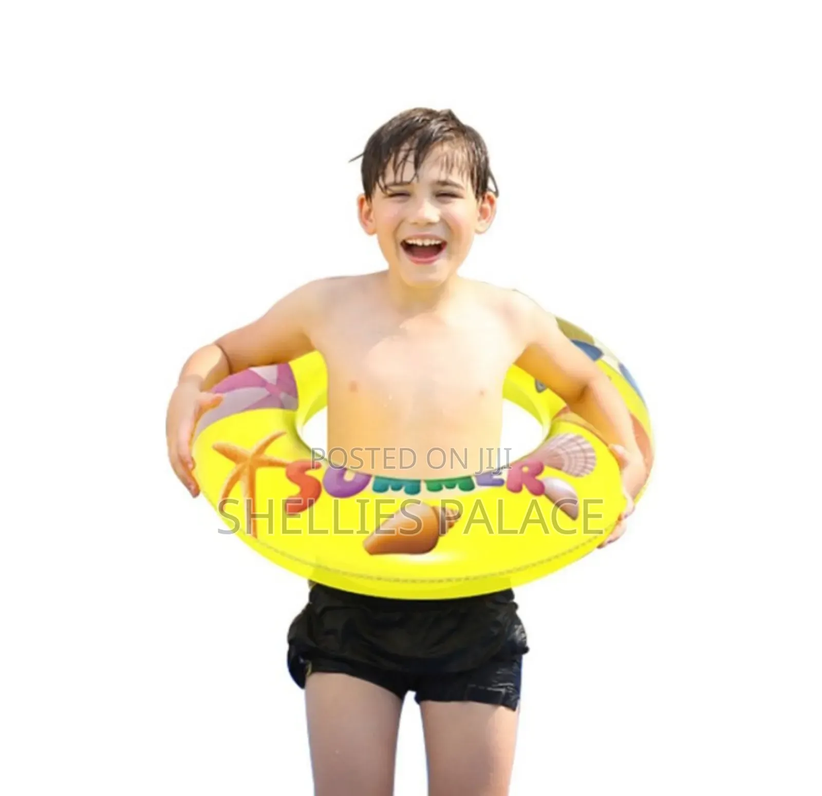 Kitty Shaped Inflatable Pool Floats Swim Tubes Rings Beach