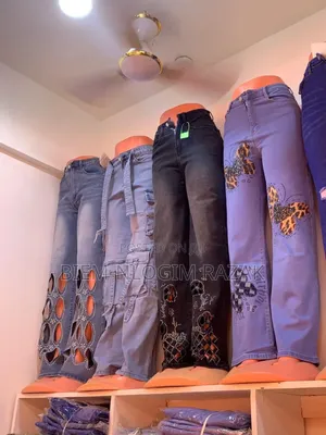 Topmost Quality Ladies Casual Baggy Jeans Available in Stock