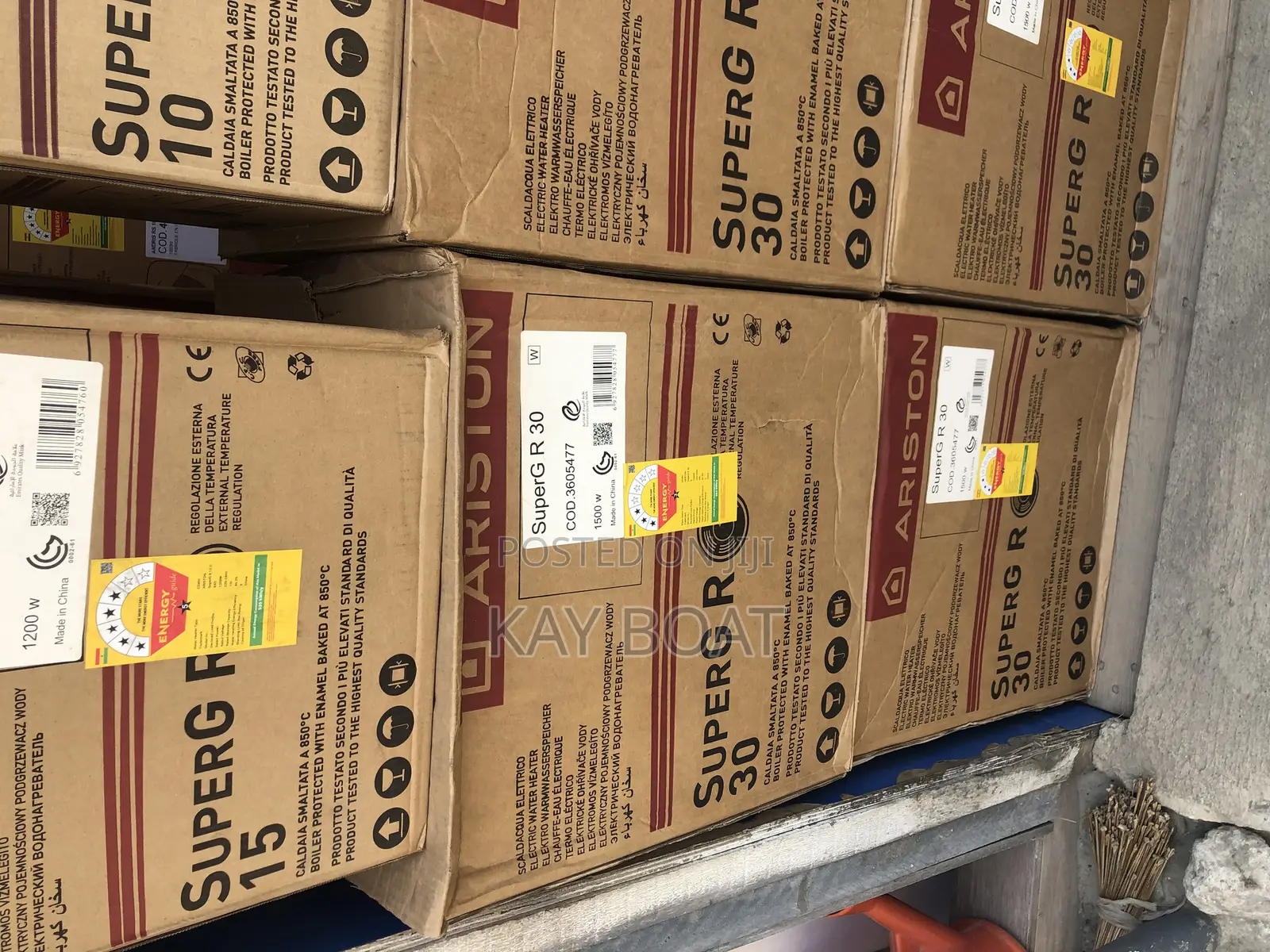 Made in China Ariston Water Available