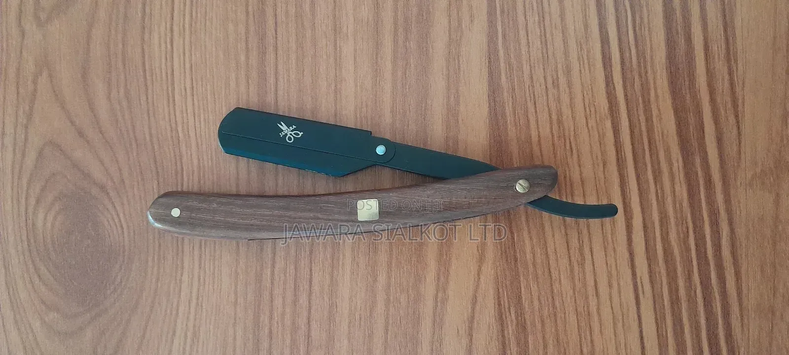 Wooden Handle Shaving Razor Stainless Steel Head