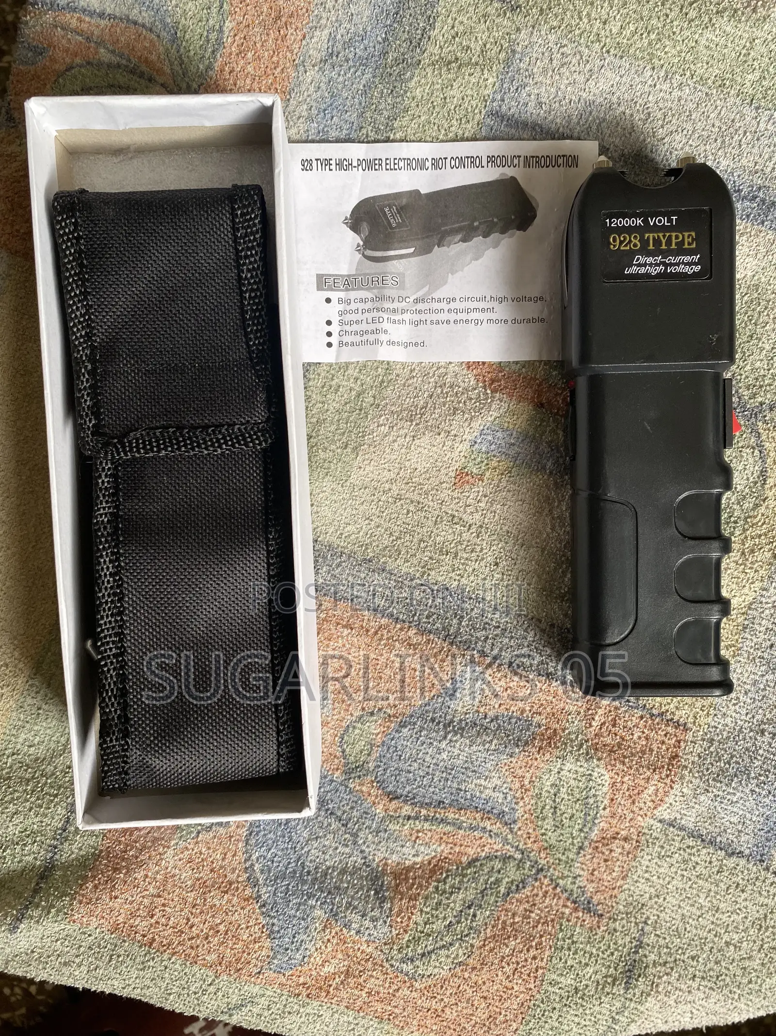 Rechargeable 928 High Power Electric Riot Control