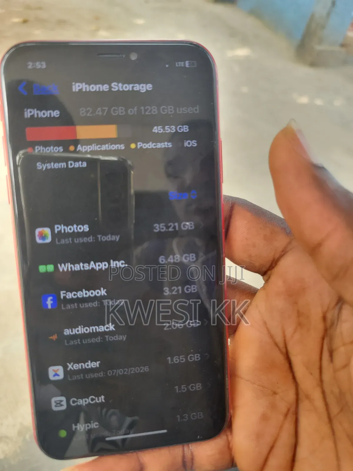 Apple iPhone XR 128 GB Red