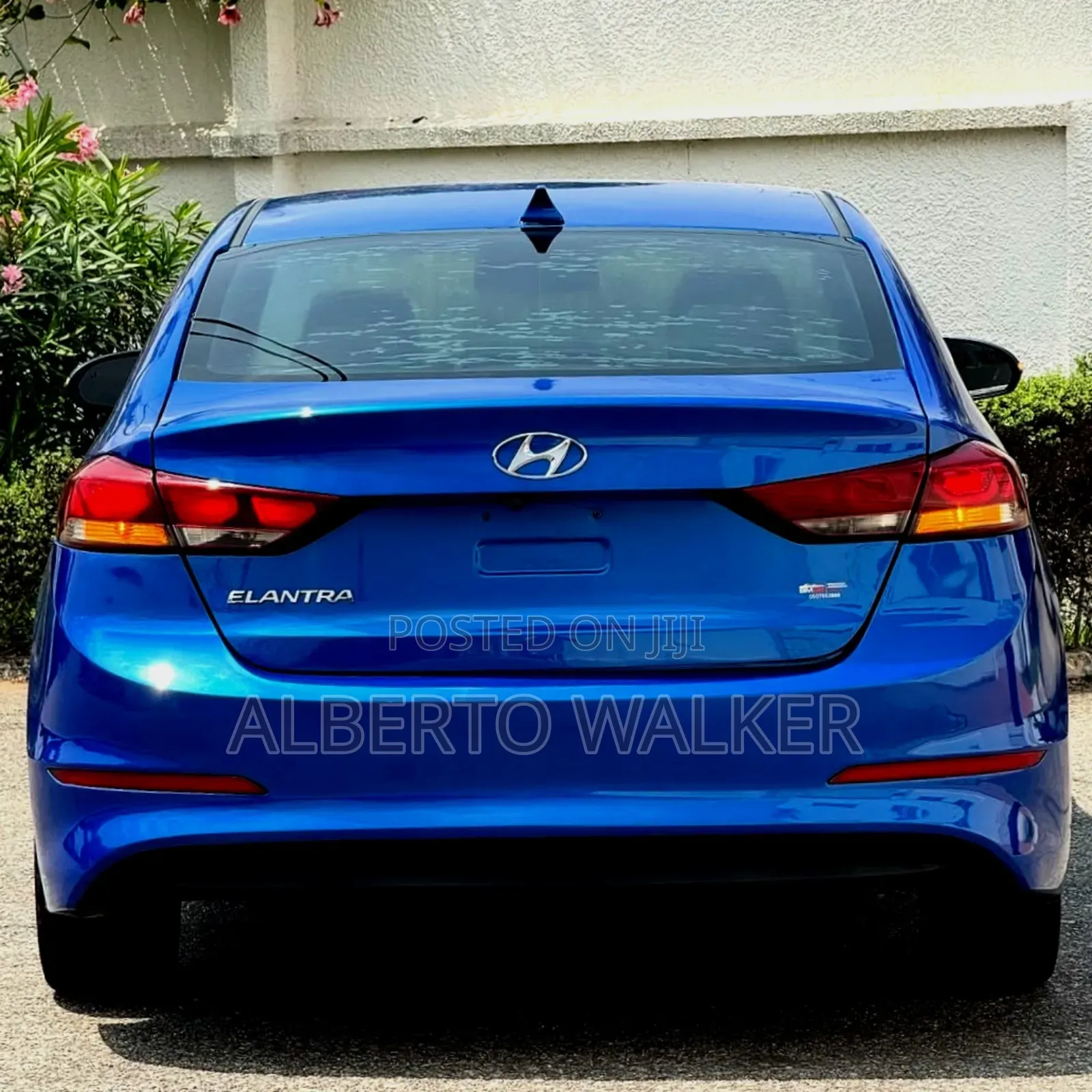Hyundai Elantra 2017 Blue