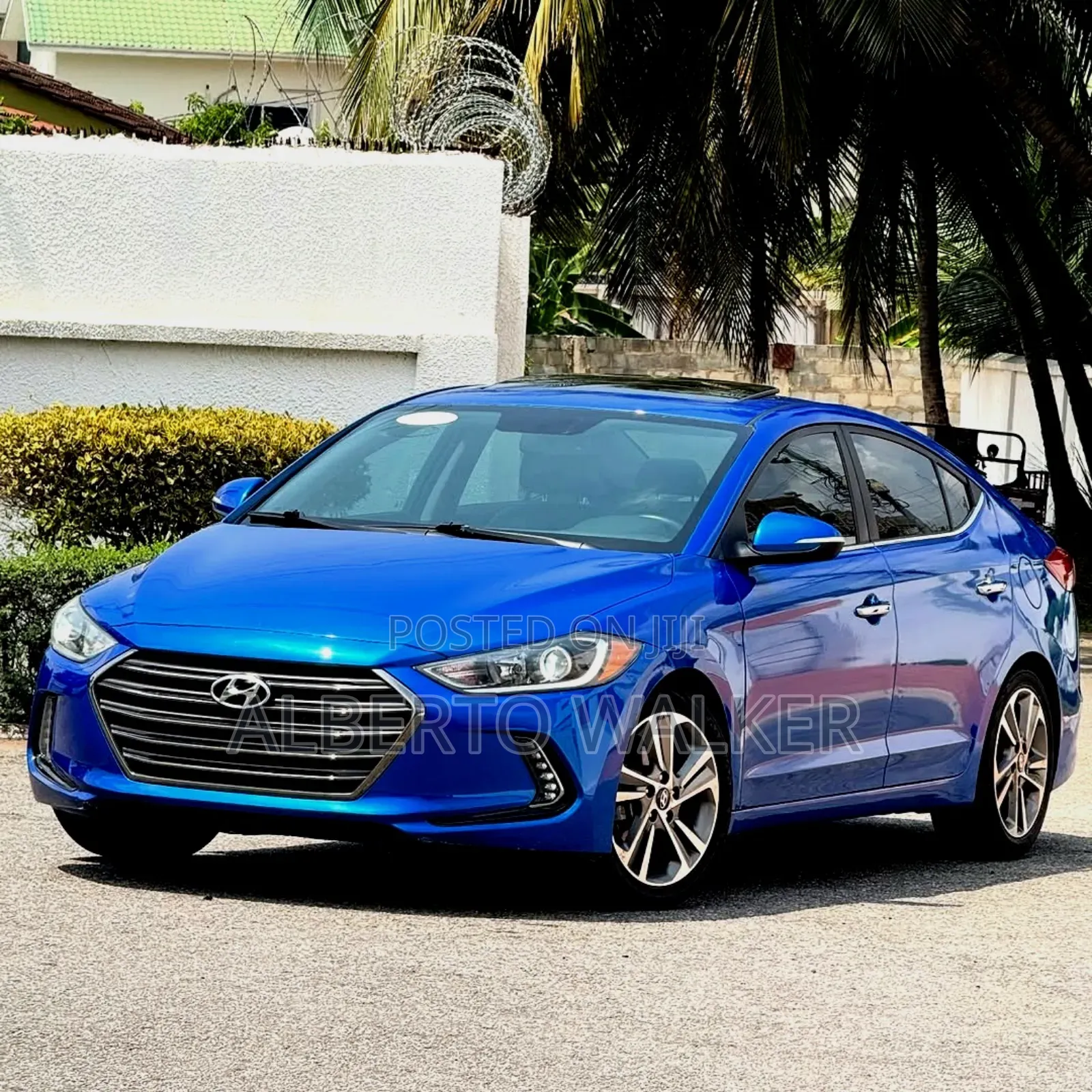 Hyundai Elantra 2017 Blue