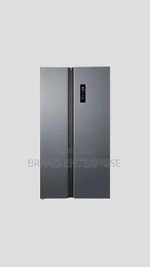 Tcl Fridge Side By Side 607 Ltr Water Dispenser Silver