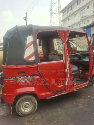 TVS King Deluxe Plus iTouch Start 2025 Red