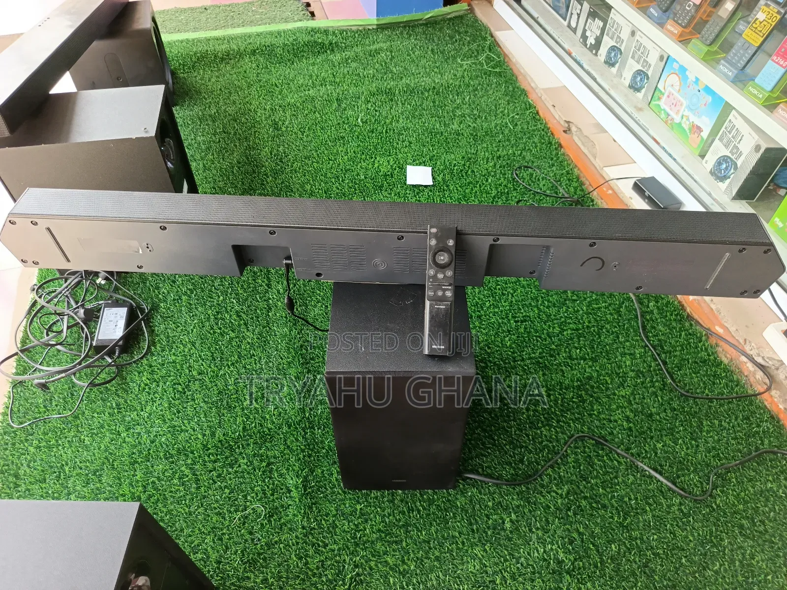 Powerful Home Theatre Upgrade – Samsung Hw‐Q60c Soundbar, Tryahu Ghana