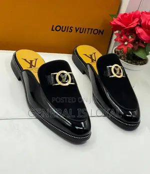 Louis Vuitton Mirror And Suede Halfshoes