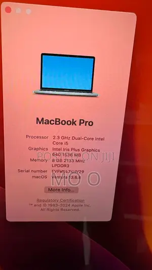 Laptop Apple MacBook Pro 2017 8GB Intel Core i5 SSD 256GB