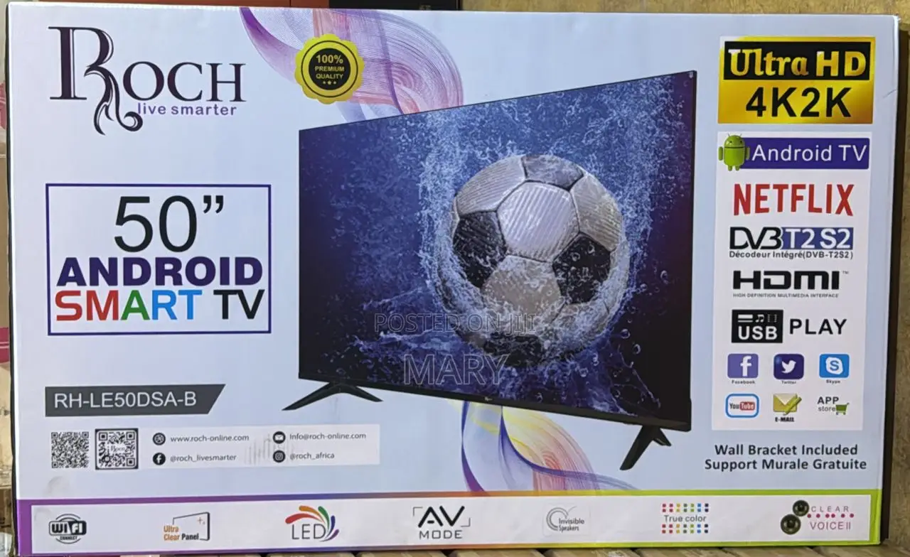 Nexon and Roch 50 Inches Smart Android