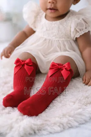 Cute Baby Bow Socks. 0-1year