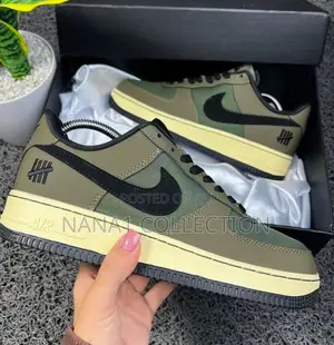Nike Air Force 1 Undefeated Military Green Sneakers