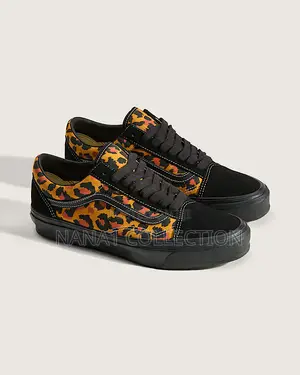 Premium Old Skool Vans Leopard/Black