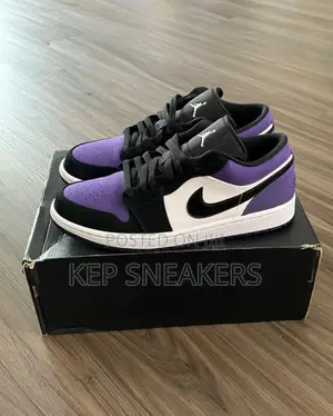 Nike Air Jordan 1 Low "Court Purple"