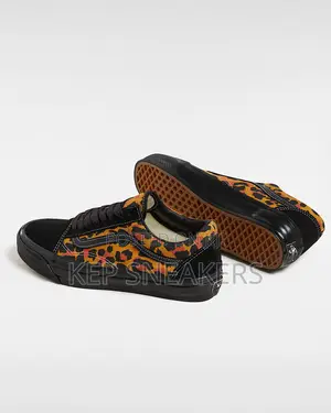 Premium Old Skool Vans Leopard/Black