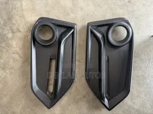 1pair Front Fog Lamp Light Cover Bezel for Honda Civic Hatchback
