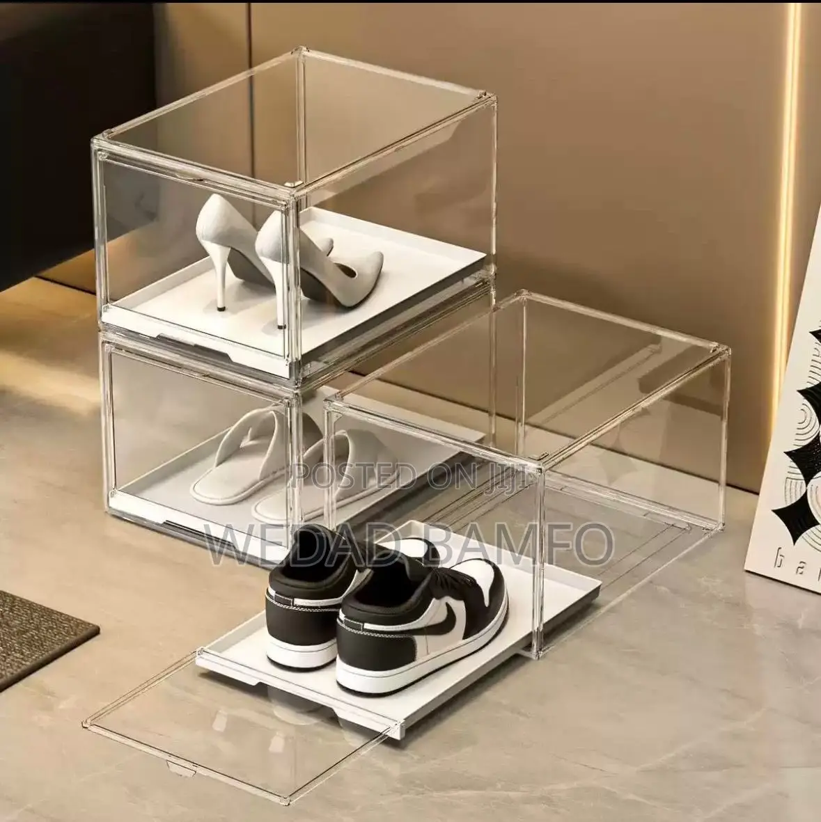 Acrylic Shoe Box