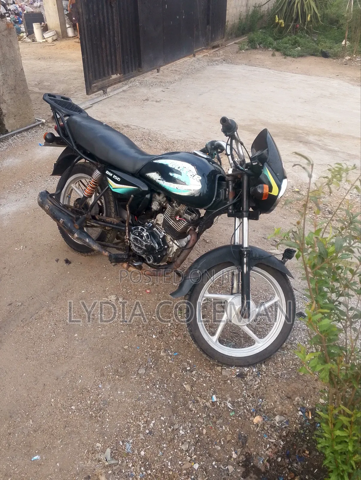 Bajaj Boxer 150 UG 2021 Black