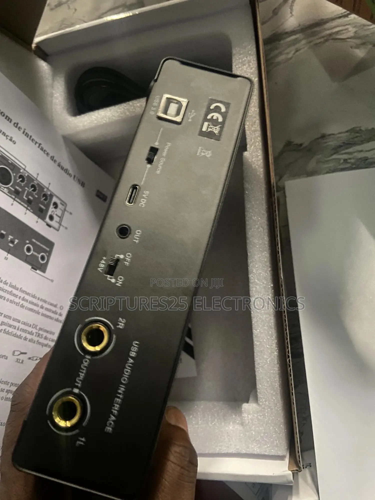 Depusheng High Quality Professional Sound Card 24bit