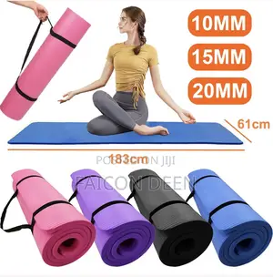 Extra Thick Work Out Thick Yoga Mats+ Free Bag (Also in Diff Colors