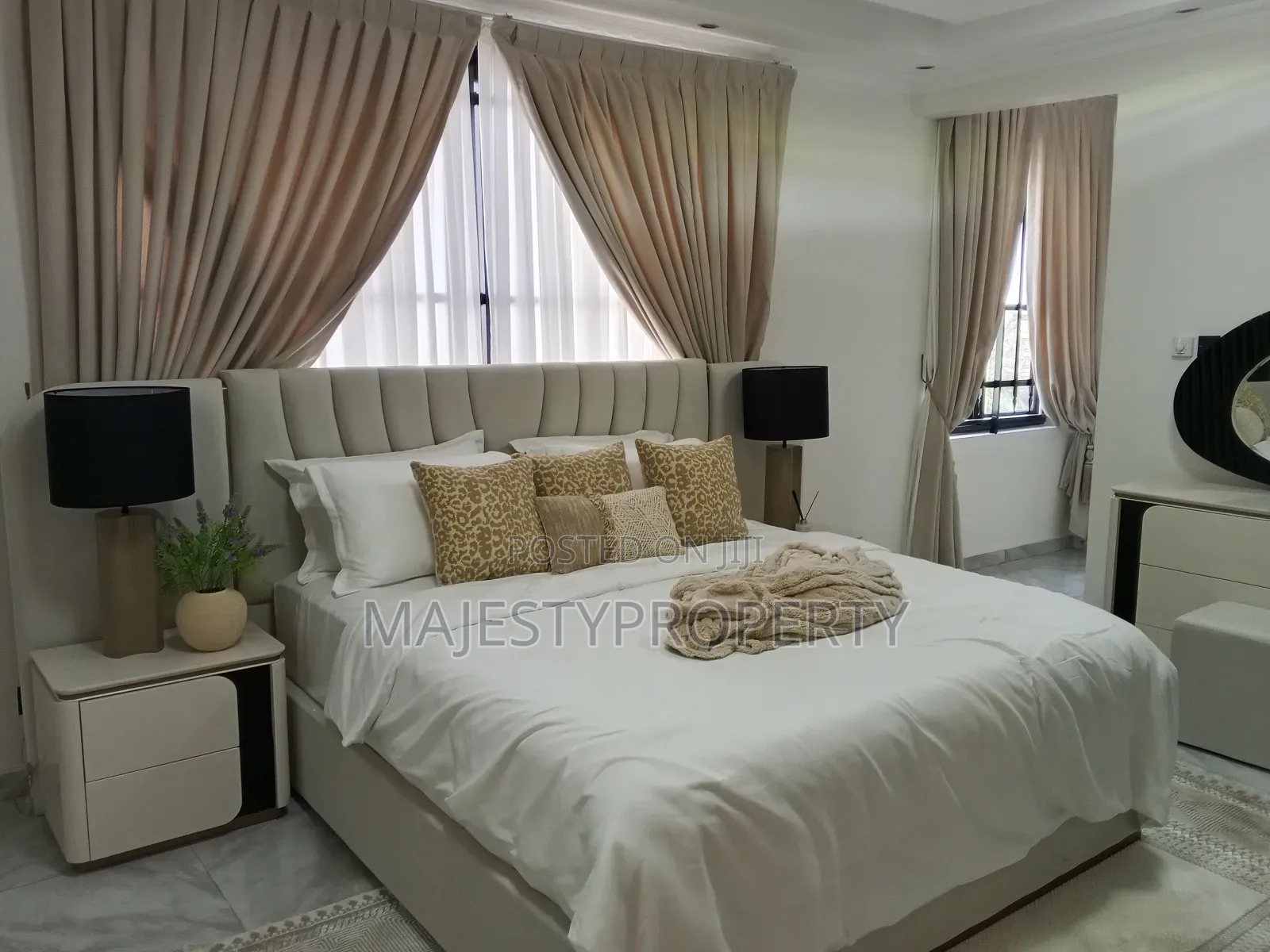 Newly Built Airbnb for Rent at Spintex Batsona 1,2,3