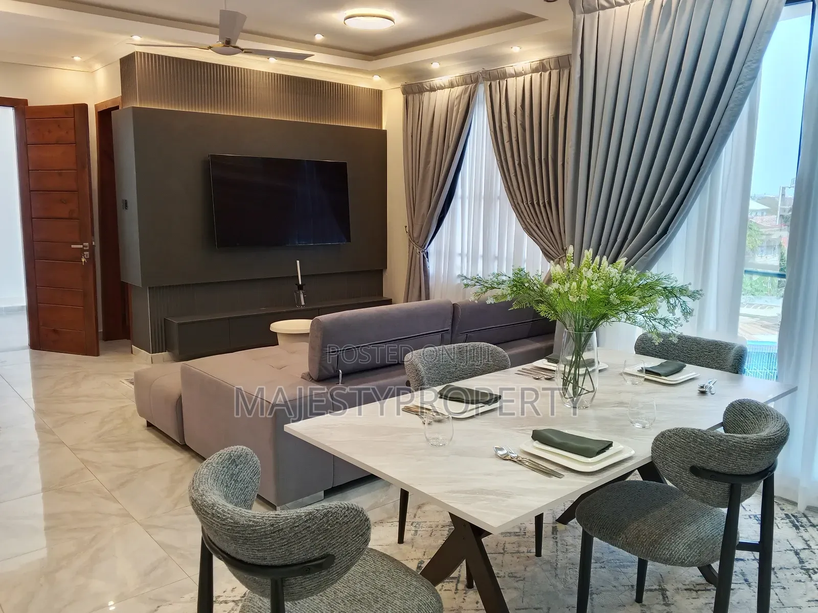 Newly Built Airbnb for Rent at Spintex Batsona 1,2,3