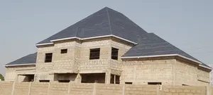 Active Blue Roman Stone Coated Roofing Sheet.