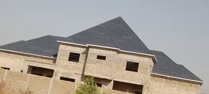 Active Blue Roman Stone Coated Roofing Sheet.