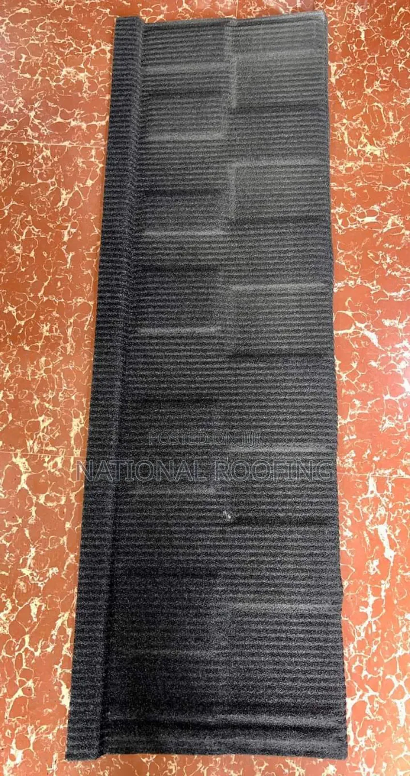 Black Stone Coated Roofing Sheet.
