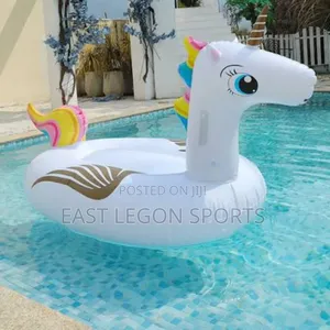Unicorn Floater Ring New Swimming Pool Inflate Lie On