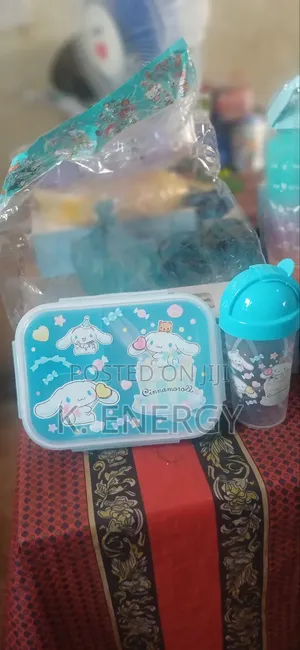 Bowl and Water Bottle